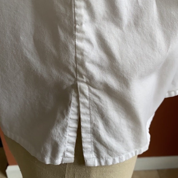 White button down blouse - Picture 5 of 14